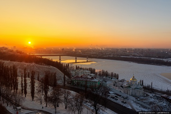 Winter in Nizhny Novgorod, Russia, photo 23