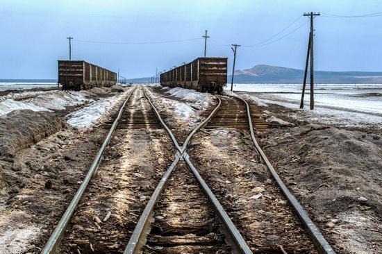 Baskunchak - a unique salt lake, Russia, photo 10