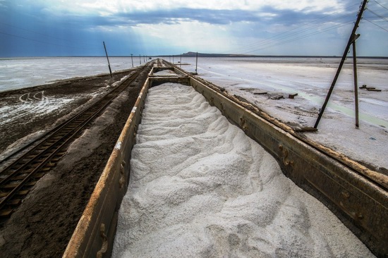 Baskunchak - a unique salt lake, Russia, photo 9