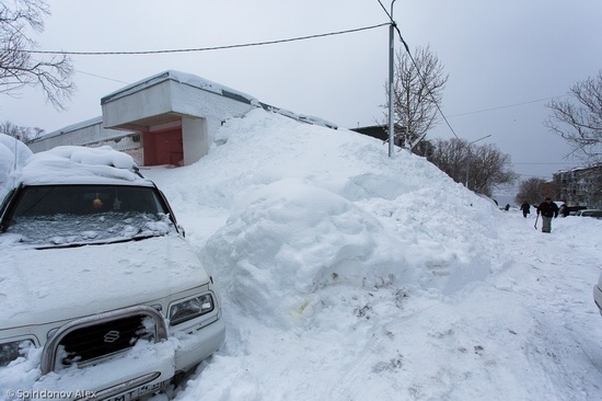 Petropavlovsk-Kamchatsky snow apocalypse, Russia, photo 14