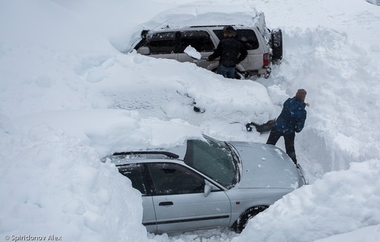 Petropavlovsk-Kamchatsky snow apocalypse, Russia, photo 17