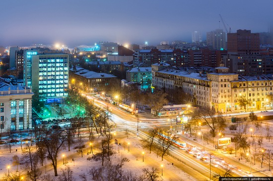 Samara city in winter time, Russia, photo 15