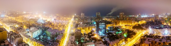 Samara city in winter time, Russia, photo 16