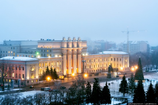 Samara city in winter time, Russia, photo 6