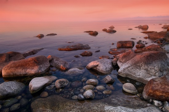 One evening on the shore of Lake Baikal, Russia, photo 4