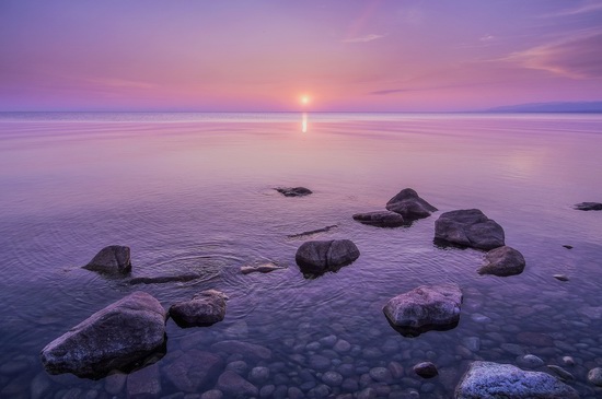 One evening on the shore of Lake Baikal, Russia, photo 5