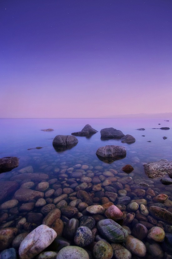 One evening on the shore of Lake Baikal, Russia, photo 7