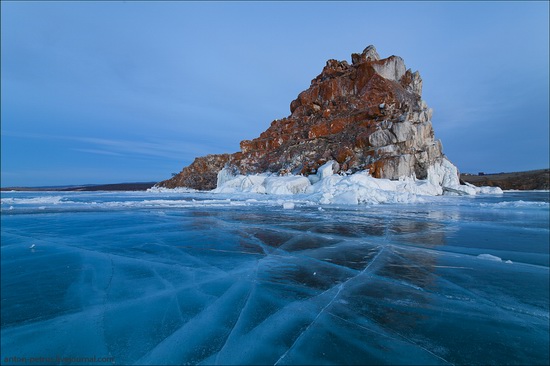 Ice fields of Lake Baikal, Russia, photo 4