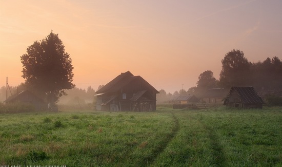 Rural landscapes, Yaroslavl region, Russia, photo 11