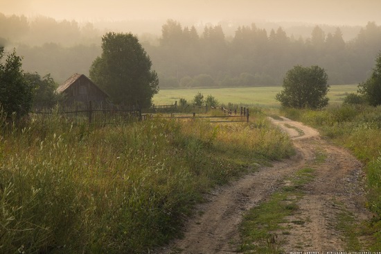 Rural landscapes, Yaroslavl region, Russia, photo 8