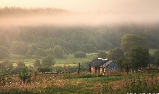 Rural landscapes, Yaroslavl region, Russia, photo 9