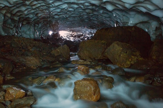 Snow caves, Kamchatka, Russia, photo 10