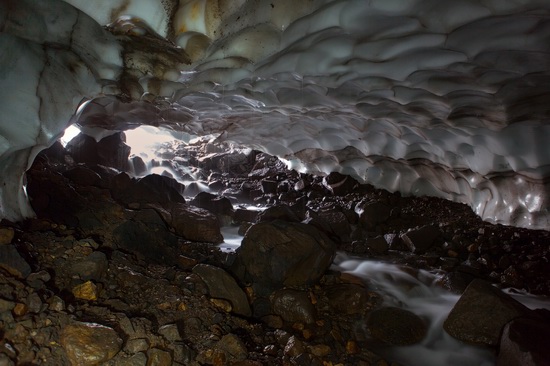 Snow caves, Kamchatka, Russia, photo 11