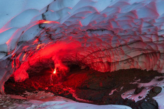 Snow caves, Kamchatka, Russia, photo 14