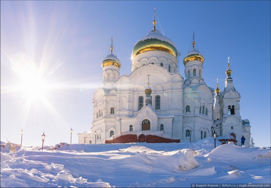 Winter in Belogorskiy monastery, Perm region, Russia, photo 1