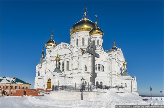 Winter in Belogorskiy monastery, Perm region, Russia, photo 11