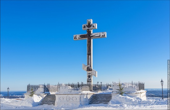 Winter in Belogorskiy monastery, Perm region, Russia, photo 6