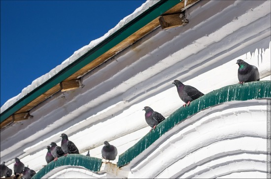 Winter in Belogorskiy monastery, Perm region, Russia, photo 9