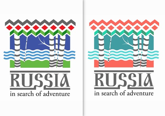 Creating a tourism brand of Russia, logo 23