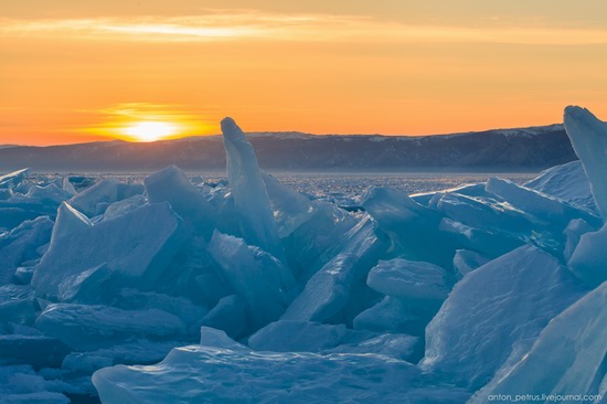 Frozen Lake Baikal, Russia, photo 13