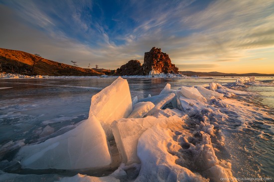 Frozen Lake Baikal, Russia, photo 16