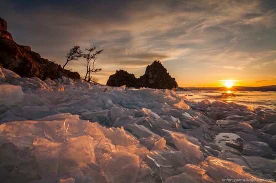 Frozen Lake Baikal, Russia, photo 17