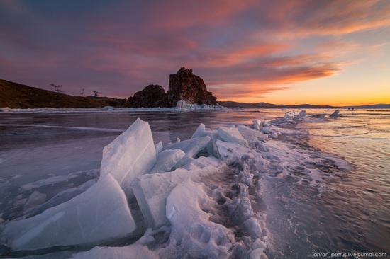 Frozen Lake Baikal, Russia, photo 20