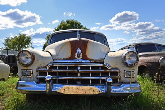 Open-air museum of Soviet cars in Chernousovo, Russia, photo 11