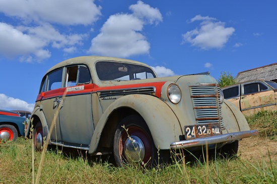 Open-air museum of Soviet cars in Chernousovo, Russia, photo 17