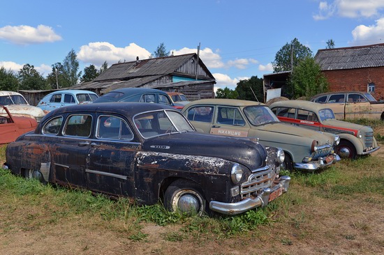 Open-air museum of Soviet cars in Chernousovo, Russia, photo 18