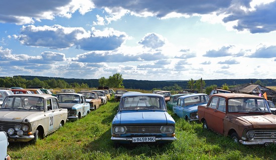 Open-air museum of Soviet cars in Chernousovo, Russia, photo 23