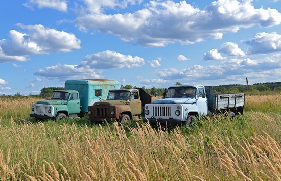 Open-air museum of Soviet cars in Chernousovo, Russia, photo 24