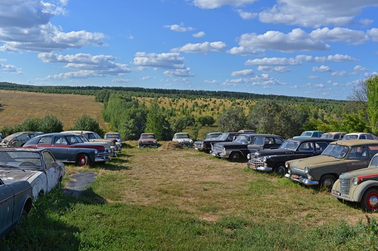 Open-air museum of Soviet cars in Chernousovo, Russia, photo 3