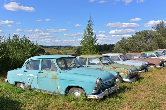 Open-air museum of Soviet cars in Chernousovo, Russia, photo 4