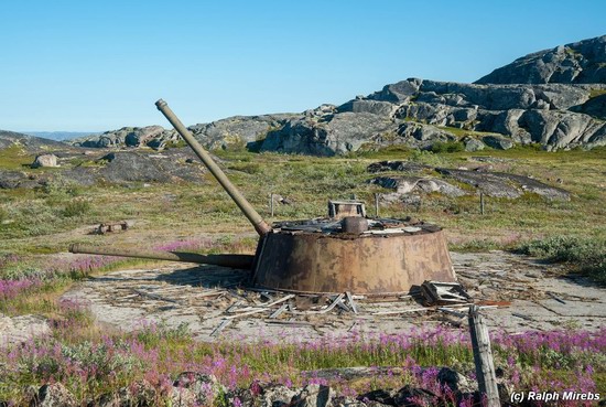 Abandoned coastal battery, Kola Peninsula, Russia, photo 23