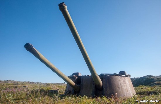 Abandoned coastal battery, Kola Peninsula, Russia, photo 24