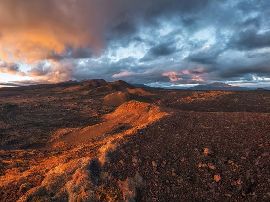 Alien landscapes of Tolbachik, Kamchatka, Russia, photo 1