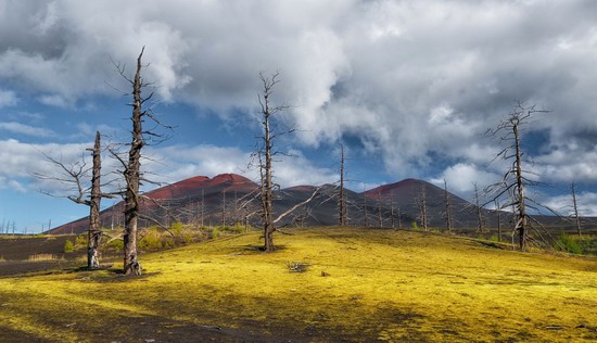 Alien landscapes of Tolbachik, Kamchatka, Russia, photo 12