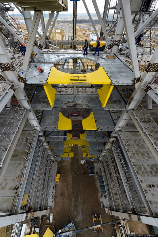 Construction of cosmodrome Vostochny, Russia, photo 11