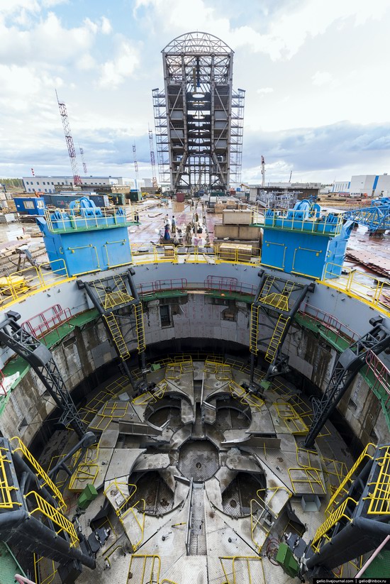 Construction of cosmodrome Vostochny, Russia, photo 16