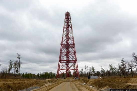 Construction of cosmodrome Vostochny, Russia, photo 21