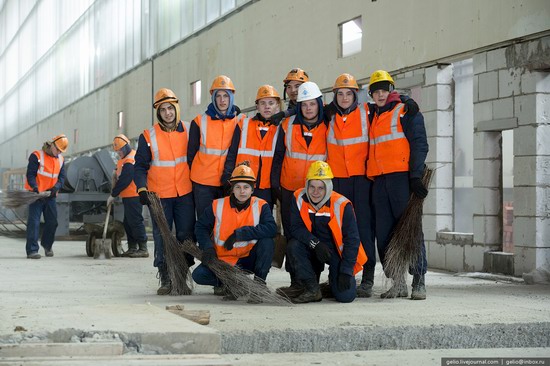 Construction of cosmodrome Vostochny, Russia, photo 23