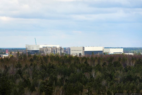 Construction of cosmodrome Vostochny, Russia, photo 3