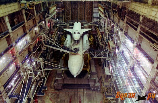 Spaceship Energy-Buran, Baikonur cosmodrome