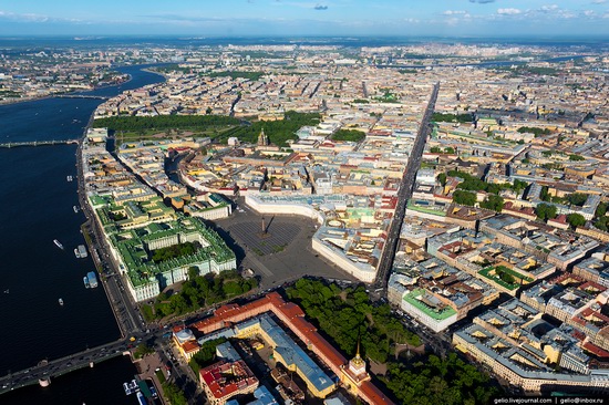 Saint Petersburg, Russia from above, photo 1