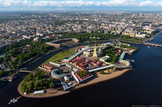 Saint Petersburg, Russia from above, photo 12