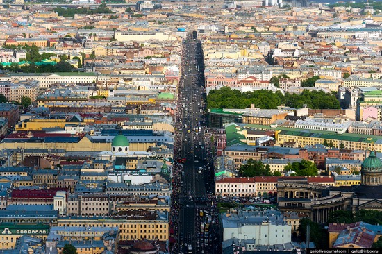 Saint Petersburg, Russia from above, photo 14