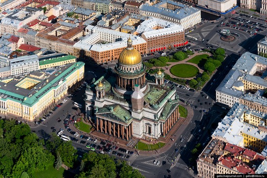 Saint Petersburg, Russia from above, photo 17