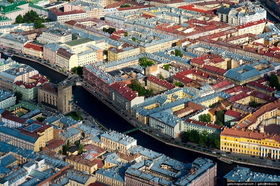 Saint Petersburg, Russia from above, photo 24