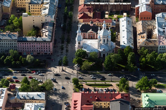 Saint Petersburg, Russia from above, photo 29
